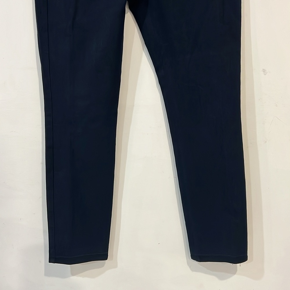 Theory Navy Blue Straight Leg Dress Pants Trousers size 4 - Picture 5 of 12